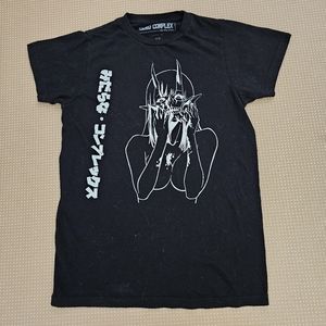 Lewd complex t shirt black xs